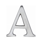 M Marcus Heritage Brass Letter A - Pin Fix 51mm